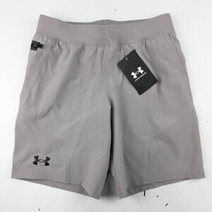 Under Armour Boys Unstoppable Athletic Shorts - Tetra Gray - S